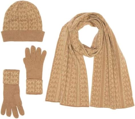 michael kors gloves men|michael kors hat and gloves.